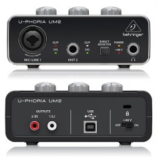 Behringer U Phoria Audio Interface UM2 - (Lahore - Pakistan)