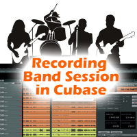 Recording a band session in Cubase
